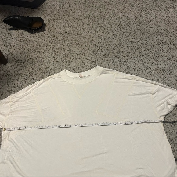 FP Movement By Free People White Runner Up Long Sleeve in Sail Size Small - Picture 8 of 10
